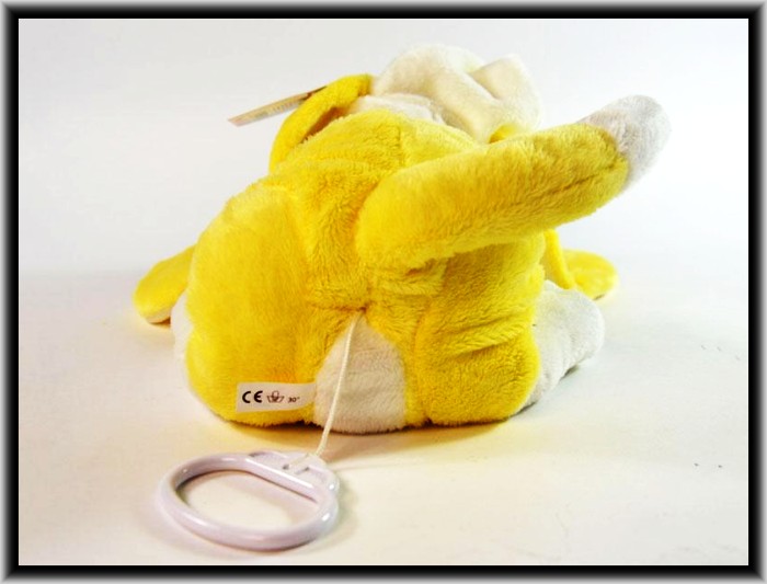 Vipo Baby Hund Aufziehspieluhr Gelb Kuscheltier Einschlafhilfe Spieluhr